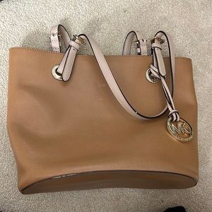 Michael Kors medium brown tote